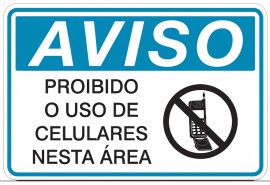 Placa de Aviso - AV68