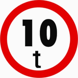 Placa de Tr�nsito - TRA04