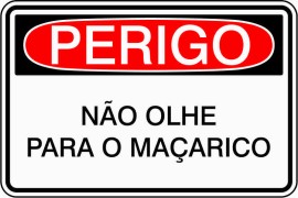 Placa de Perigo - PR100