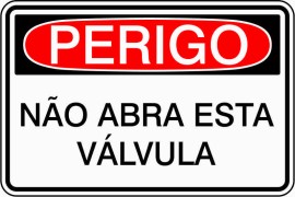Placa de Perigo - PR116