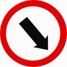 Placa de Tr�nsito - TRA26