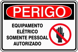 Placa de Perigo - PR120