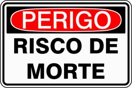 Placa de Perigo - PR15