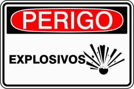 Placa de Perigo - PR118