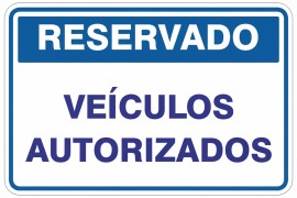 Placa de Estacionamento - EST09