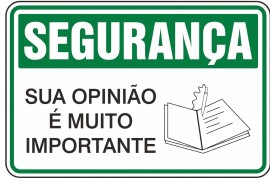Placa de Seguran�a - SEG40