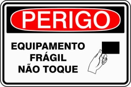 Placa de Perigo - PR119