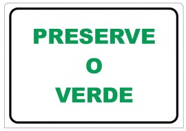 Placa Jardim e Gramado - JG03