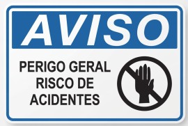 Placa de Aviso - AV38