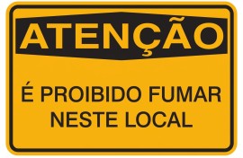 Placa Antifumo - AF04