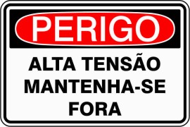 Placa de Perigo - PR173