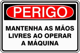Placa de Perigo - PR47