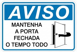 Placa de Aviso - AV14
