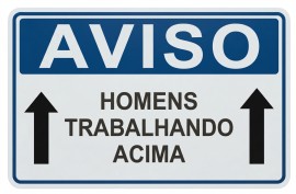 Placa de Aviso - AV23