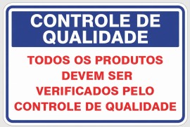 Placa Controle de Qualidade - CQ15