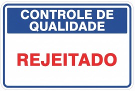 Placa Controle de Qualidade - CQ10