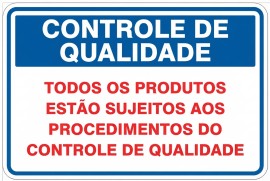 Placa Controle de Qualidade - CQ01