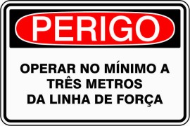 Placa de Perigo - PR77