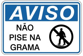 Placa de Aviso - AV11