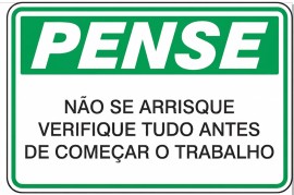 Placa de Pense - PS08