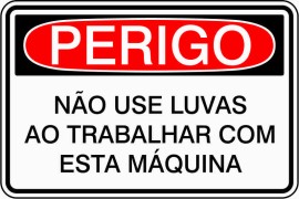 Placa de Perigo - PR90