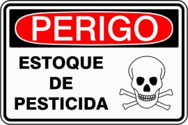 Placa de Perigo - PR141