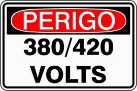 Placa de Perigo - PR169