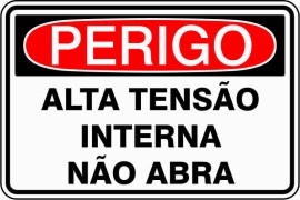 Placa de Perigo - PR153
