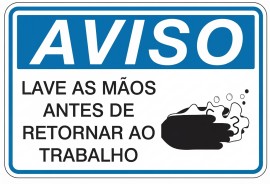 Placa de Aviso - AV07