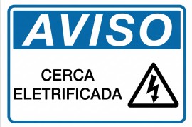 Placa de Aviso - AV48