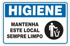 Placa de Higiene - HG04