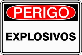 Placa de Perigo - PR117