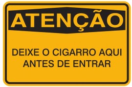 Placa Antifumo - AF05
