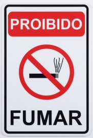 Placa Antifumo - A23