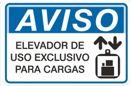 Placa de Aviso - AV61