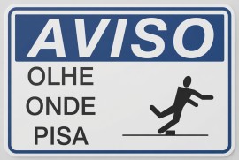 Placa de Aviso - AV18