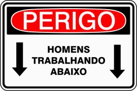 Placa de Perigo - PR59
