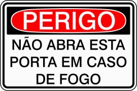 Placa de Perigo - PR127