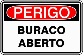 Placa de Perigo - PR150
