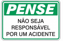 Placa de Pense - PS07