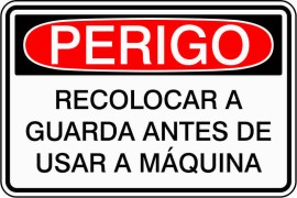 Placa de Perigo - PR39