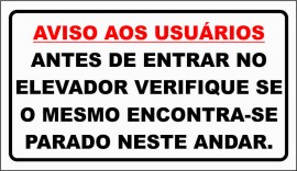 Placa de Elevador - PEL02
