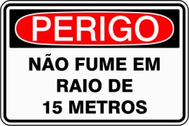 Placa de Perigo - PR136