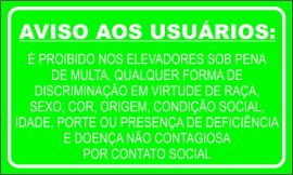 Placa de Elevador - PEL09