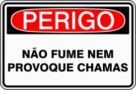 Placa de Perigo - PR124
