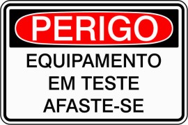 Placa de Perigo - PR131