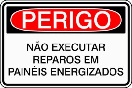Placa de Perigo - PR114