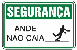 Placa de Seguran�a - SEG23