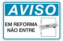 Placa de Aviso - AV53