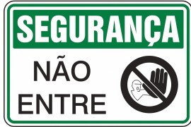 Placa de Seguran�a - SEG12